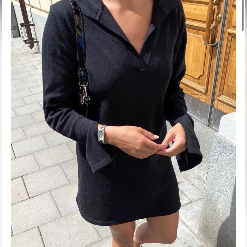 Djerf Avenue Getaway Dress Black Medium